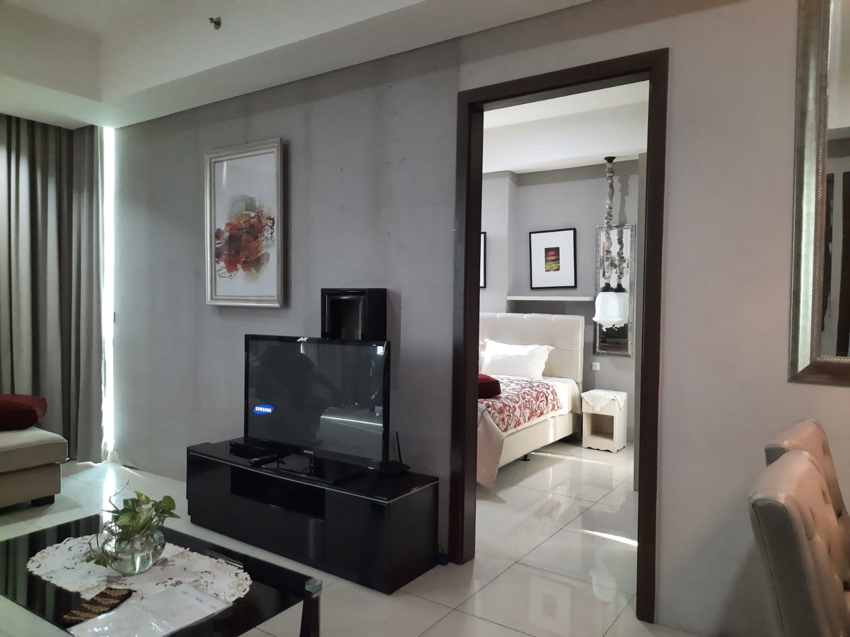 Apartemen Kemang Village Full Furnished di Jakarta Selatan Lokasi Strategis dengan KT 2+1 KM 2+1