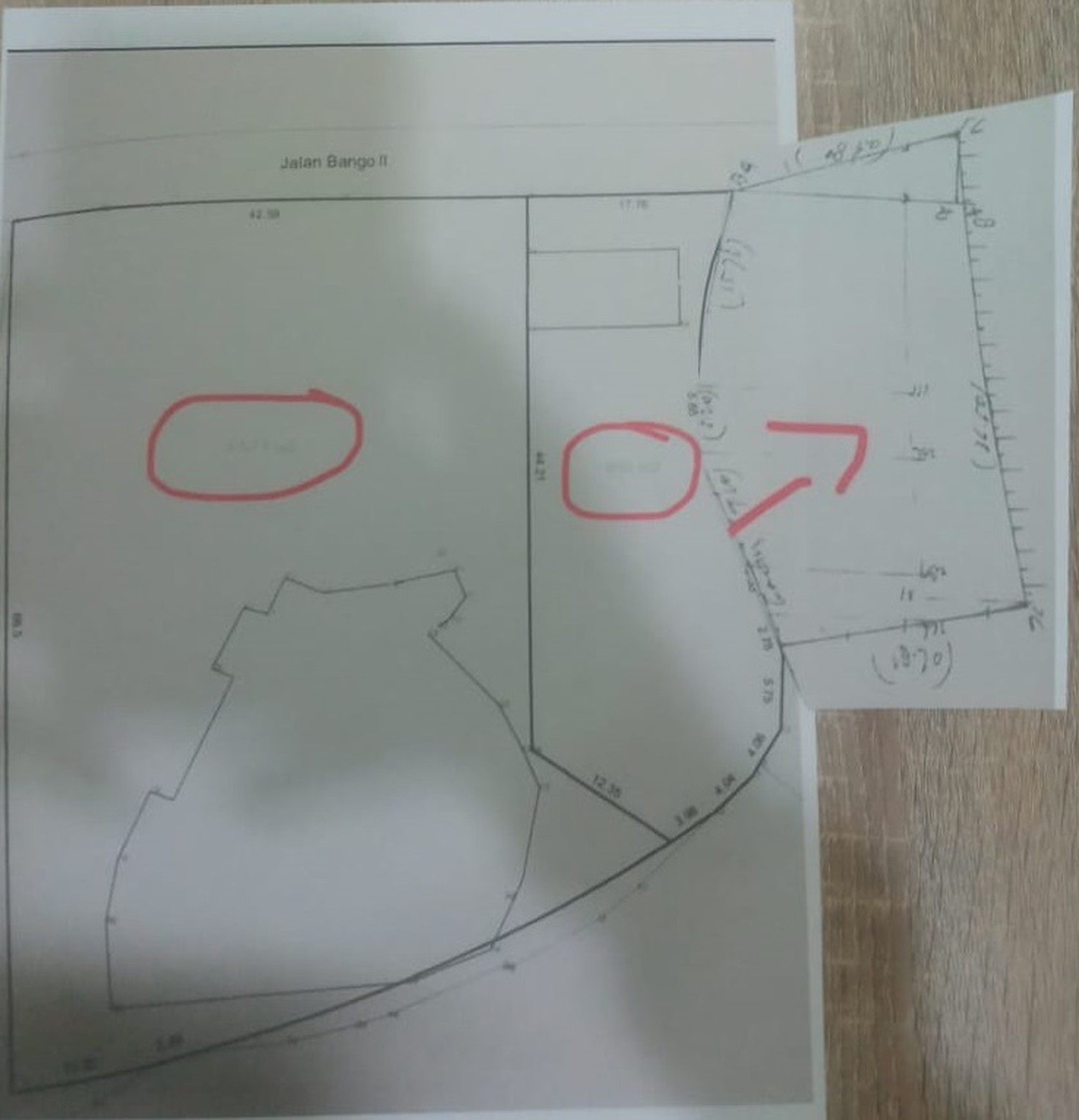 Dijual Rumah Hitung Tanah Lokasi Strategis Di Jl. Bango, Cilandak, Jakarta Selatan