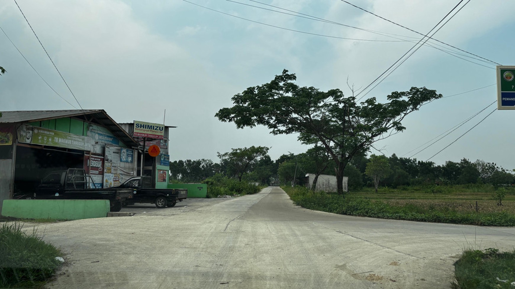 Lahan Tanah Datar 14 Ha Zona Kuning Di Klapanunggal Bogor