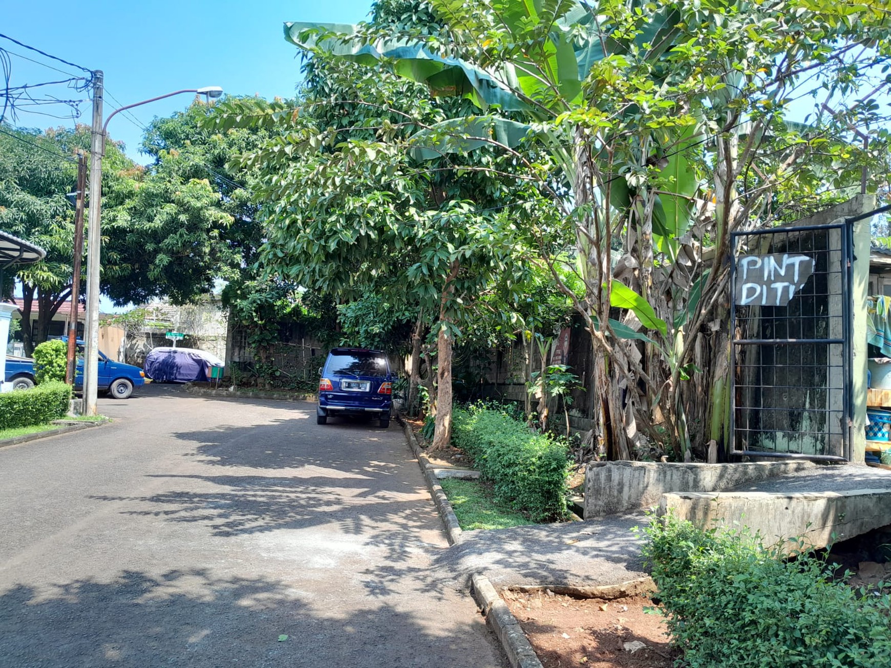 Dijual Tanah di Bintaro Tengah, Luas, Lokasi Strategis Jl Elang-Tangerang selatan.