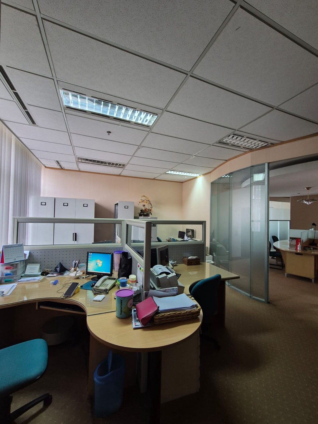 Disewakan office space Plaza Asia Senayan di jl Jend. Sudirman 