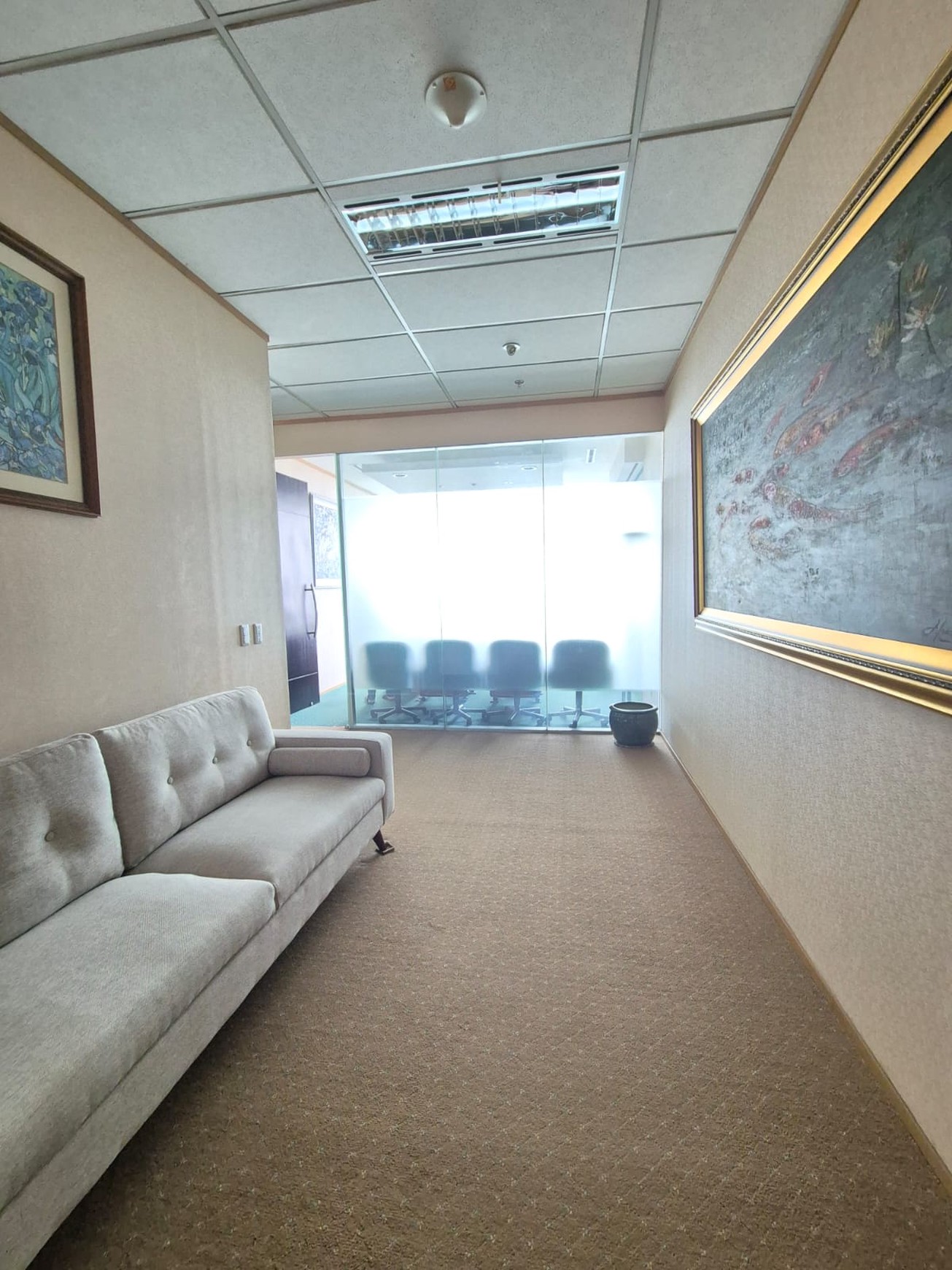 Disewakan office space Plaza Asia Senayan di jl Jend. Sudirman 