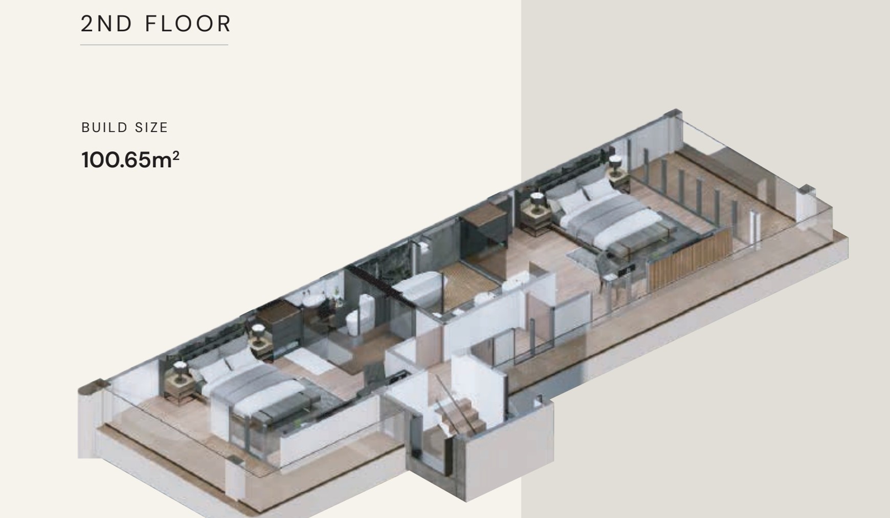 Rumah Hitung Tanah Area Cipete