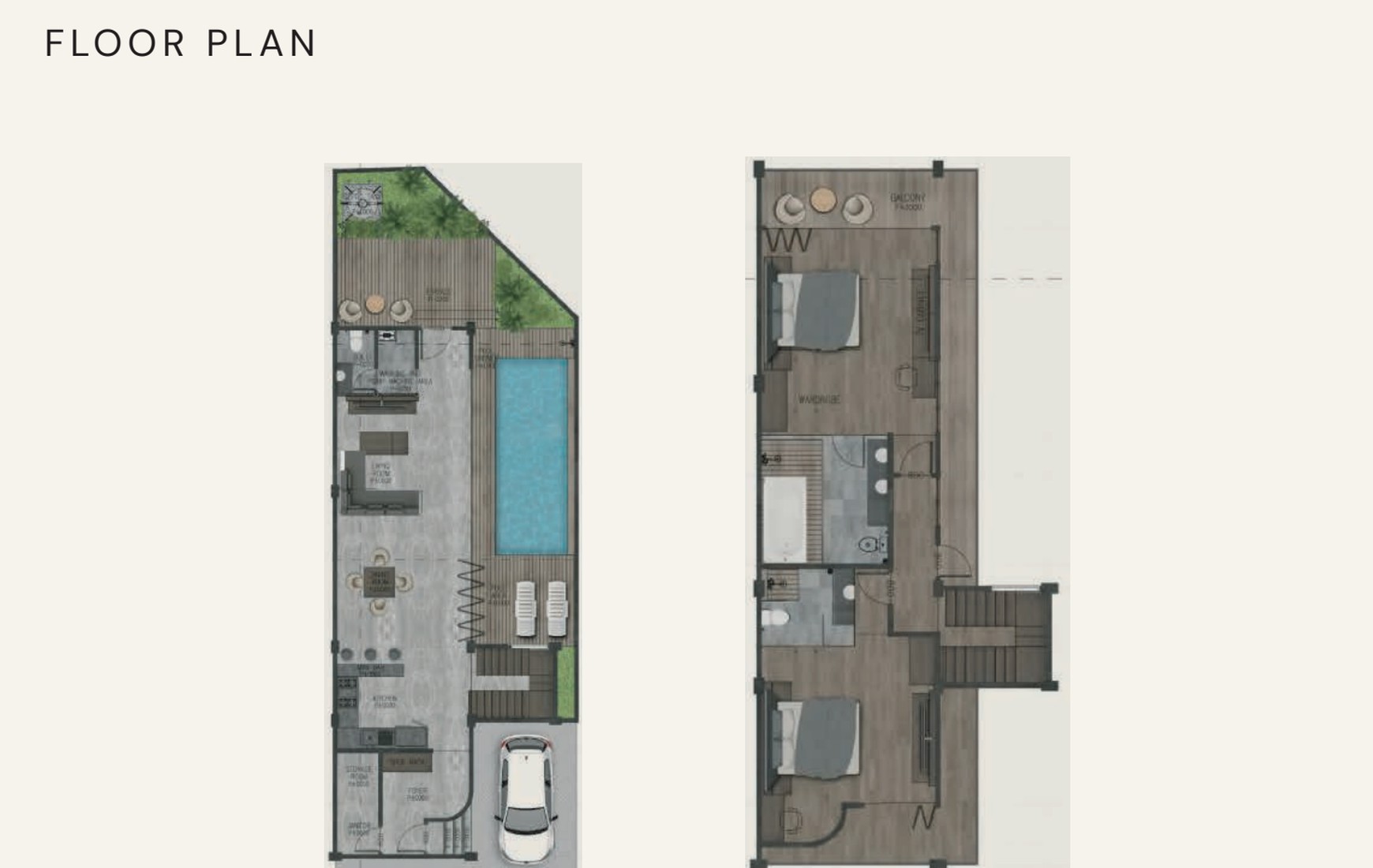 Rumah Hitung Tanah Area Cipete