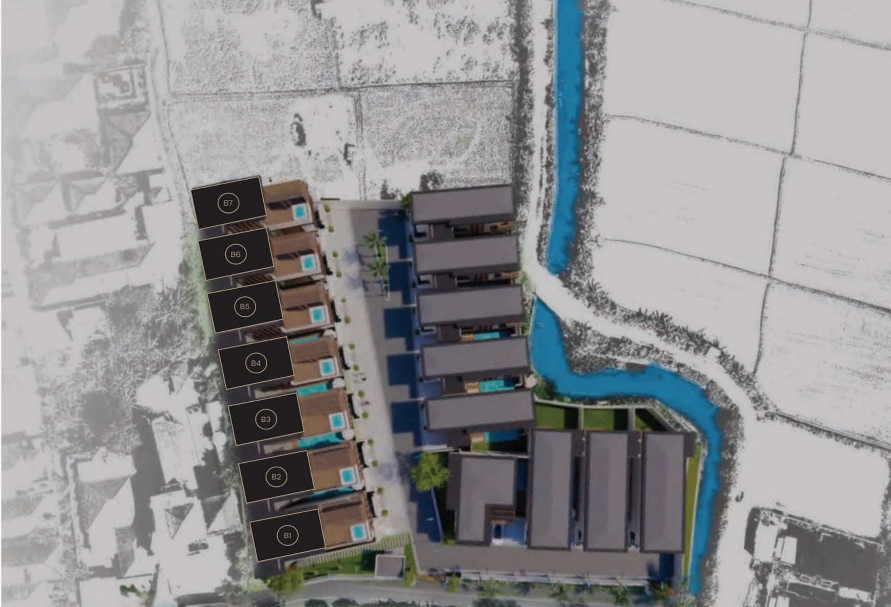 Rumah Hitung Tanah Area Cipete