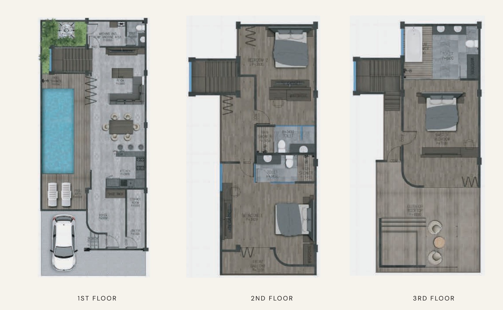 Rumah Hitung Tanah Area Cipete