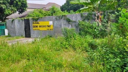 Tanah dijual di jalan Rembiga Gunung Sahari luas 300 m2 dalam komplek dekat ke jl Industri