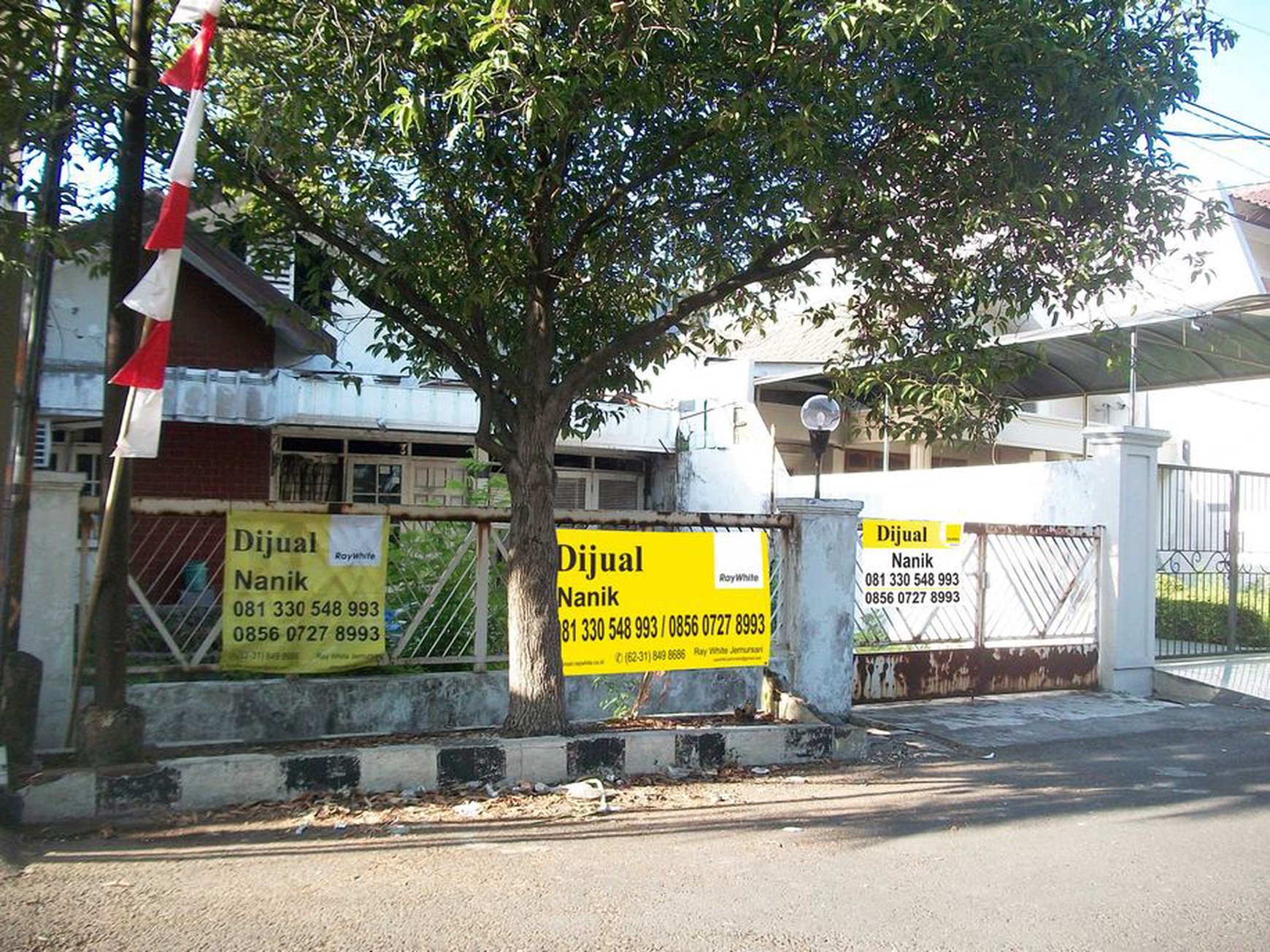 Rumah Hitung Tanah !!! di Panjang Jiwo Permai Selatan Surabaya Selatan, Luas 9 x 25 m2, Hadap Selatan