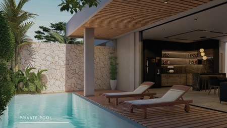 Villa Leasehold 2 Bedroom In Heart Seminyak Bali