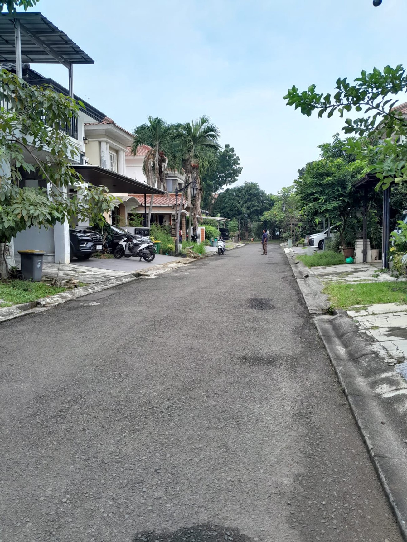 Rumah dengan halaman asri di dalam rumah kawasan Puri Bintaro Sektor 9