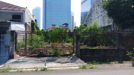 Dijual Tanah Cocok Untuk Tempat Tinggal Dan Tempat Usaha Lokasi Di Jl. Flamboyan, Karet, Jakarta Selatan