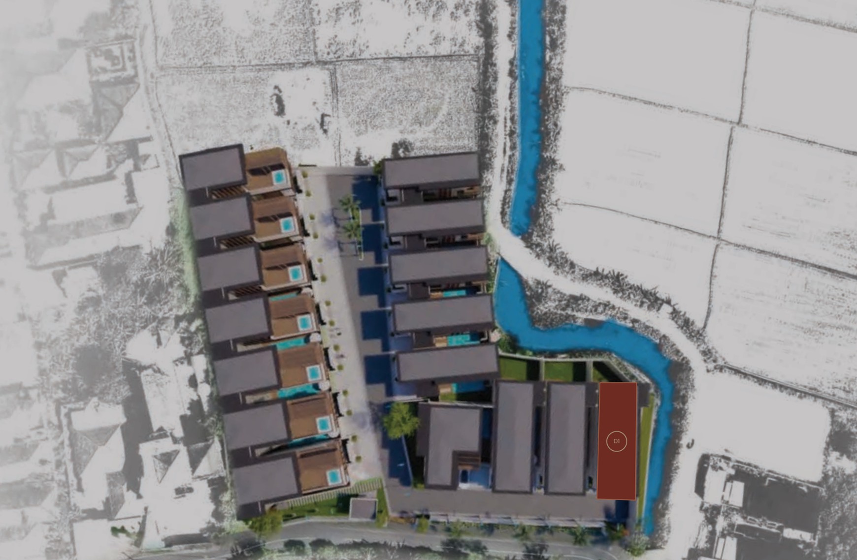Tropical Villa Leasehold In Heart Seminyak Bali
