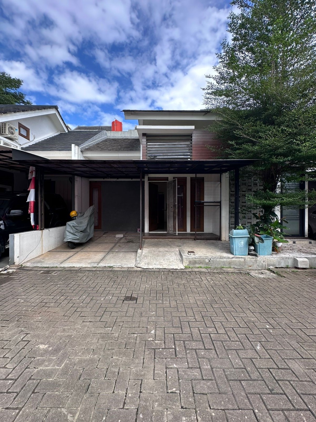 Rumah Minimalis 1 Lantai, dalam Cluster di Serua- Ciputat