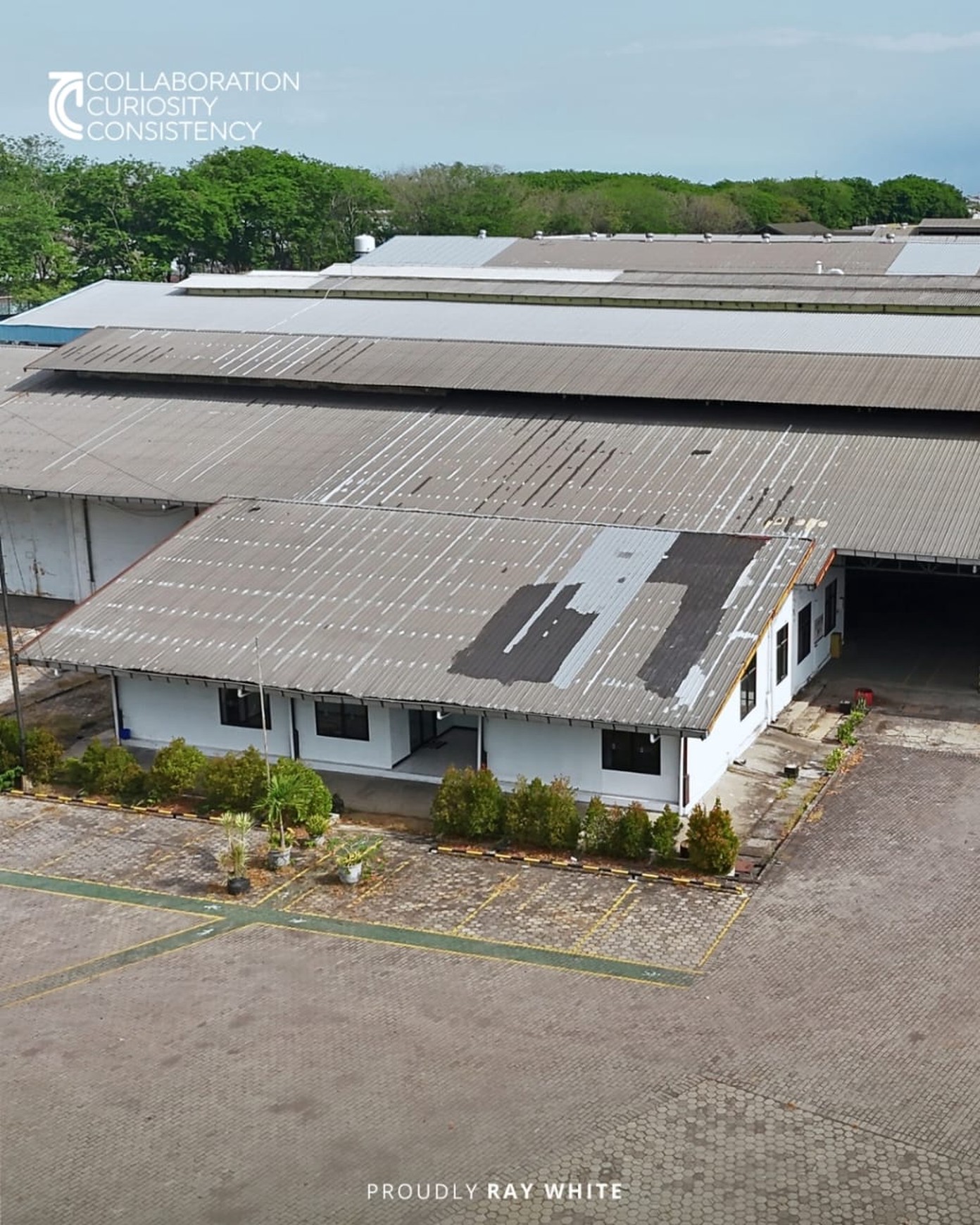 Gudang/Pabrik Disewakan Murah dan Luas Berlokasi Strategis di SIER Berbek Industri Surabaya