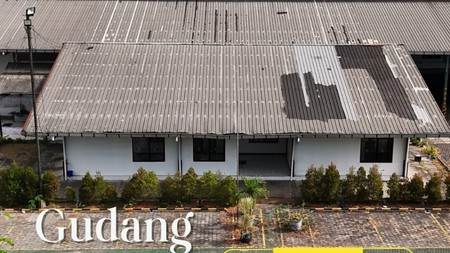 Gudang/Pabrik Disewakan Murah dan Luas Berlokasi Strategis di SIER Berbek Industri Surabaya
