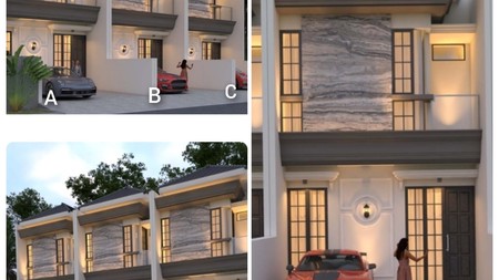 Dijual Rumah Baru di Taman Pondok Indah Wiyung Indah Surabaya