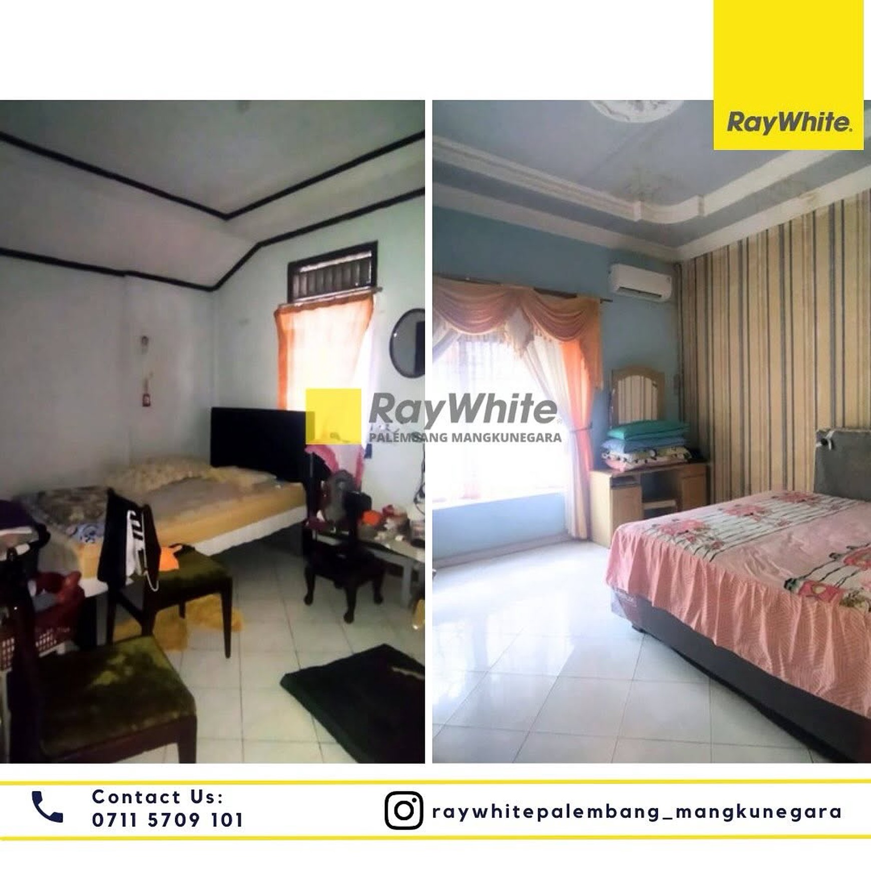 Dijual Cepat Rumah + Kos-Kos'an di Jl Bangau Kota Palembang