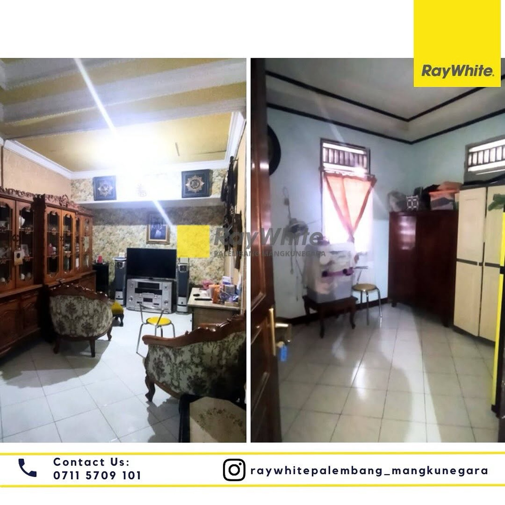 Dijual Cepat Rumah + Kos-Kos'an di Jl Bangau Kota Palembang