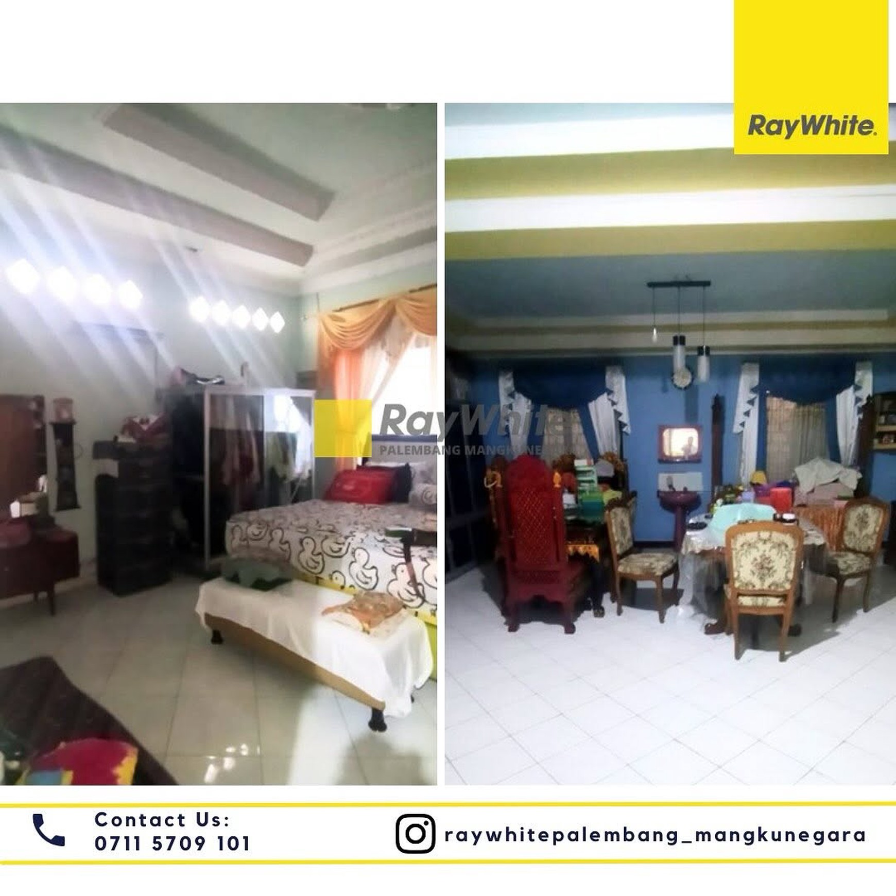 Dijual Cepat Rumah + Kos-Kos'an di Jl Bangau Kota Palembang