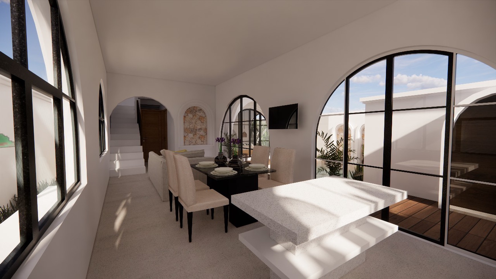 For Sale Freehold - Brand new modern cozy villa 3 bedrooms  in quiet spot Buduk , Bali