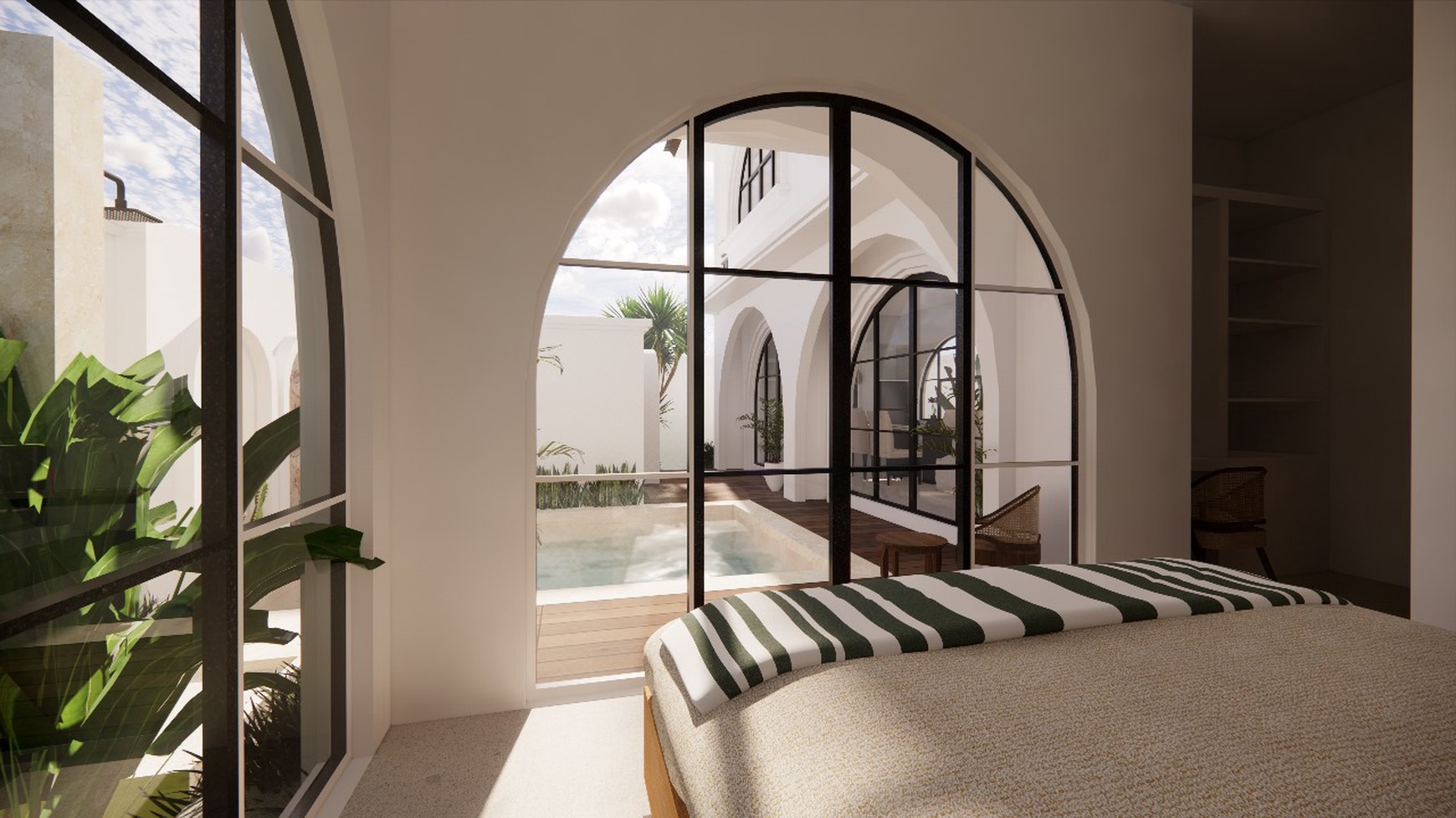 For Sale Freehold - Brand new modern cozy villa 3 bedrooms  in quiet spot Buduk , Bali