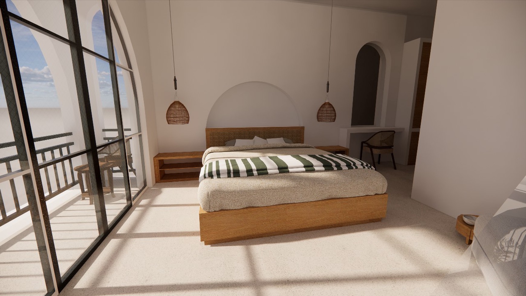 For Sale Freehold - Brand new modern cozy villa 3 bedrooms  in quiet spot Buduk , Bali