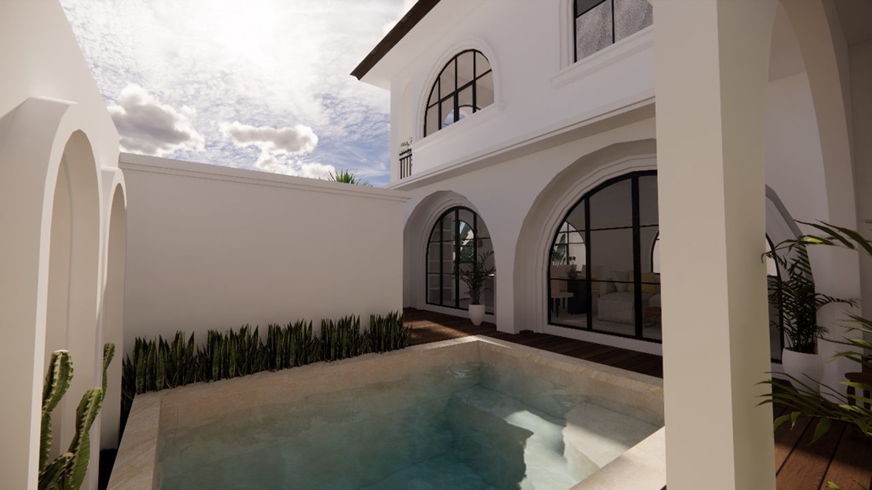 For Sale Freehold - Brand new modern cozy villa 3 bedrooms in quiet spot Buduk , Bali