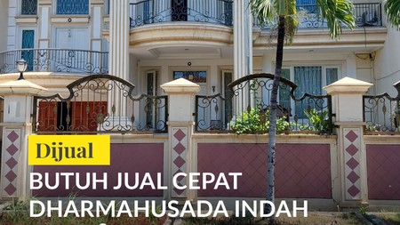 Termurah! Butuh Cepat Laku Dharmahusada Indah Siap Huni Classic Mewah 