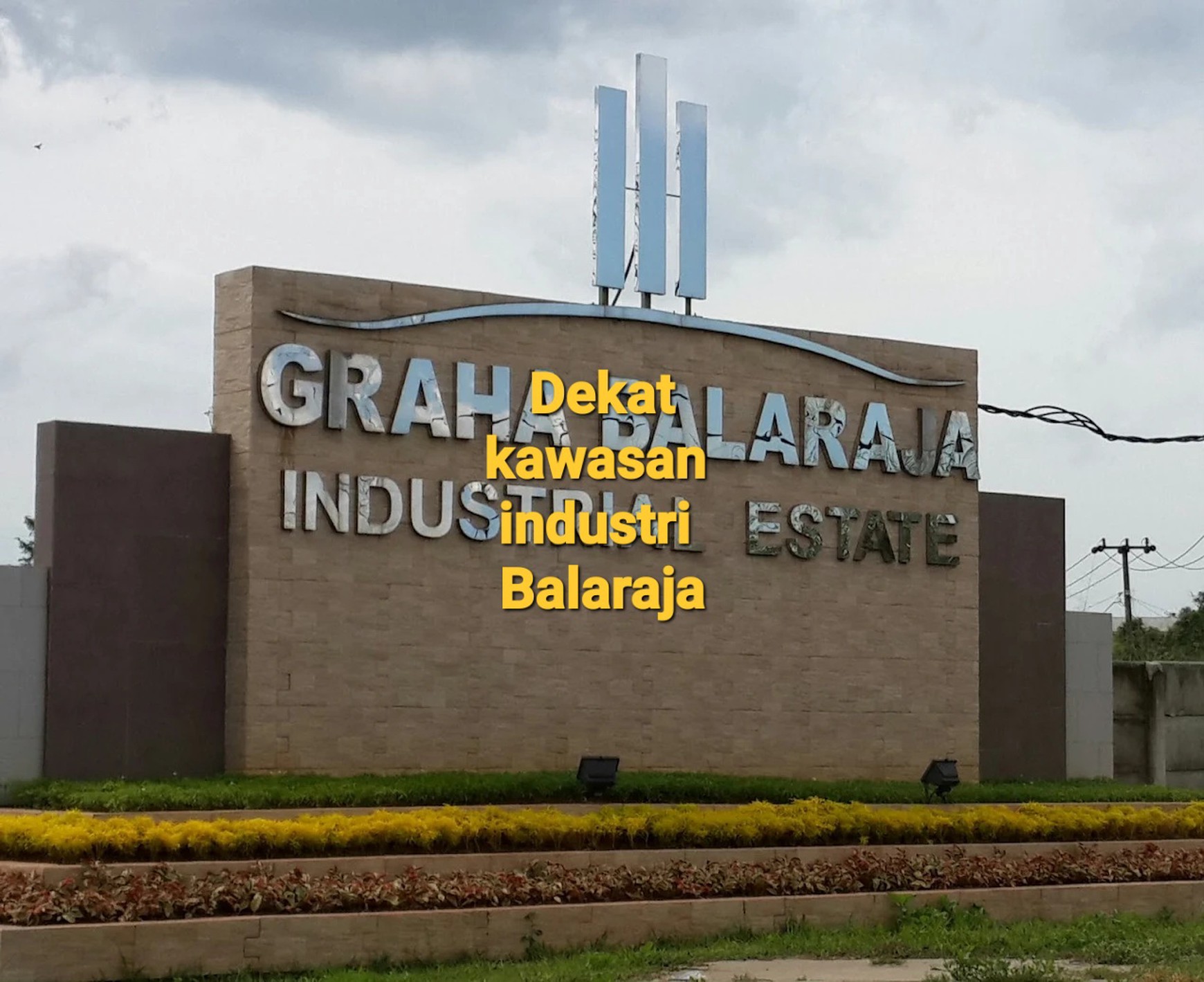 Tanah Strategis Serang Banten dekat RS Balaraja, Kawasan Industri