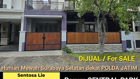 MURAH Dijual Rumah Central Park A Yani Regency - A Yani Residence - Modern 2 Lantai Dekat Polda Jatim, Cito, Graha Pena, Masjid Agung
