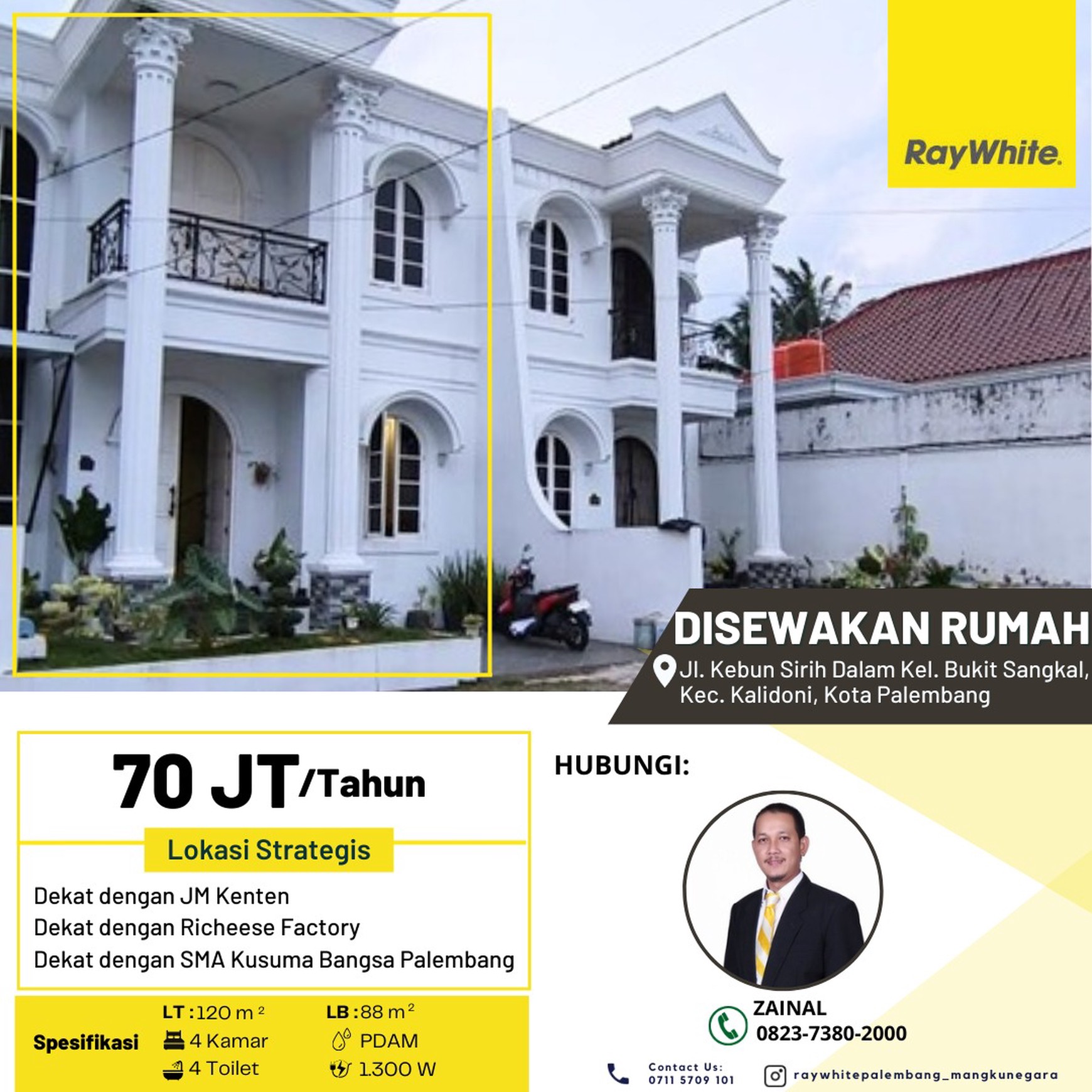 DISEWAKAN HUNIAN MEWAH AMAN DAN NYAMAN