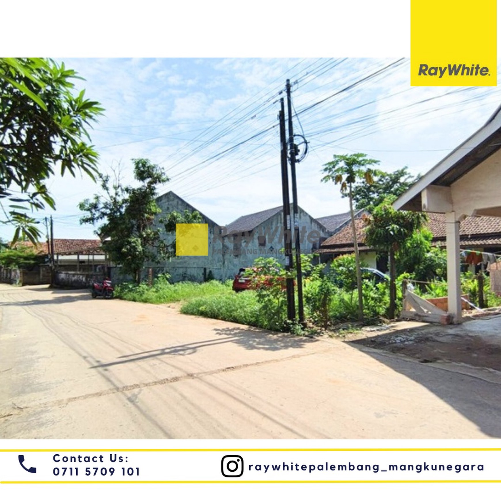 DIJUAL TANAH + BANGUNAN LOKASI AREA STRATEGIS KOTA PALEMBANG