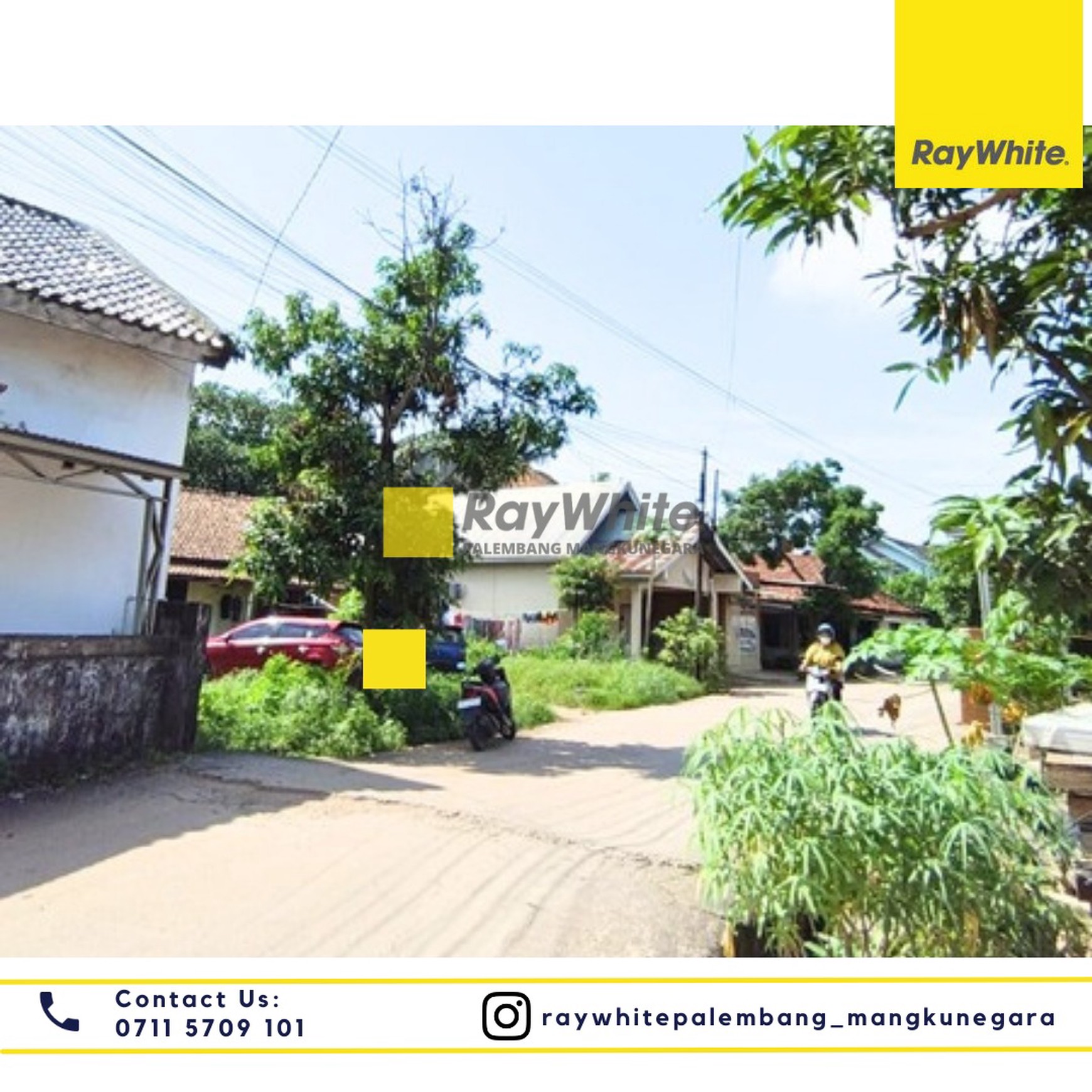 DIJUAL TANAH + BANGUNAN LOKASI AREA STRATEGIS KOTA PALEMBANG