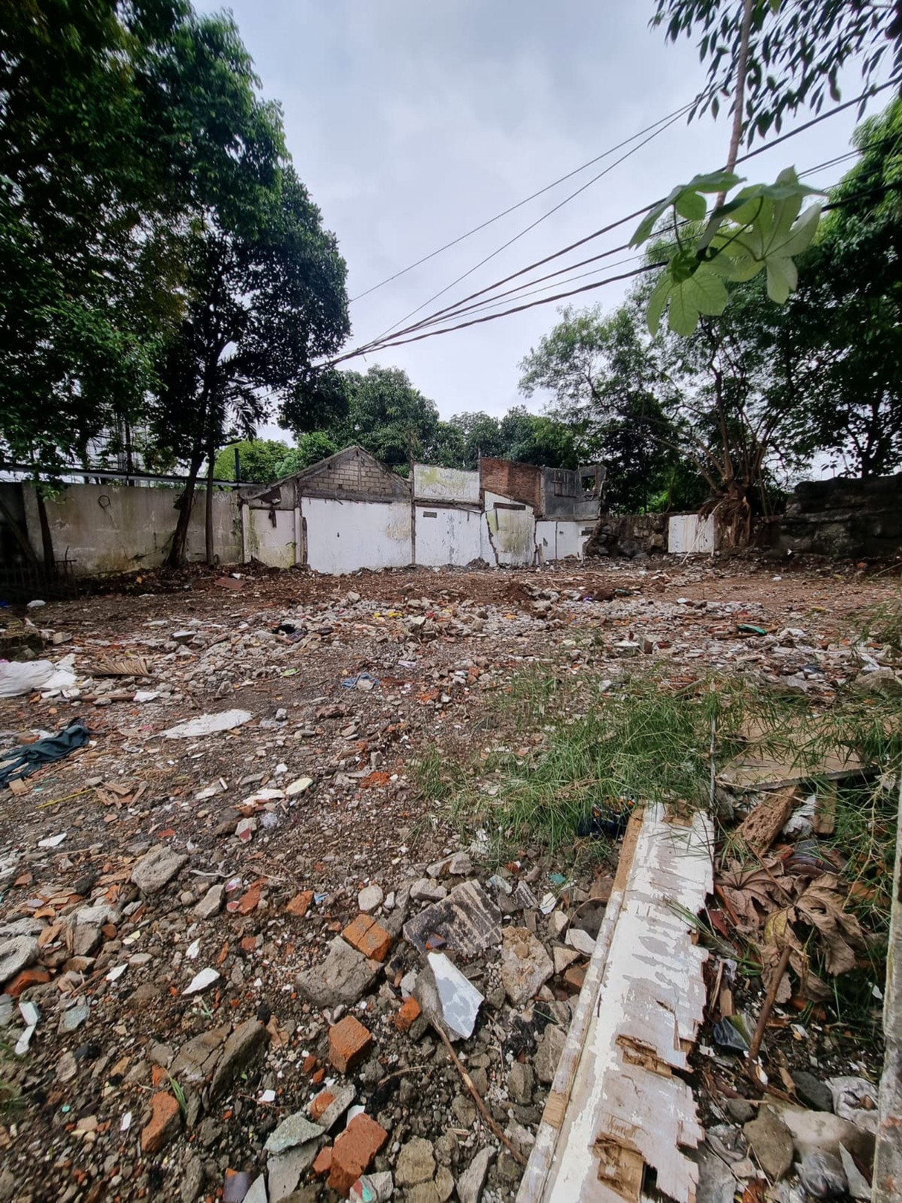 Disewakan tanah daerah komersil cocok untuk usaha di pinggir jalan raya Lenteng Agung harga bagus