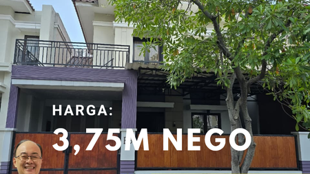 DIJUAL CEPAT RUMAH CENTRAL PARK A YANI REGENCY SURABAYA SELATAN