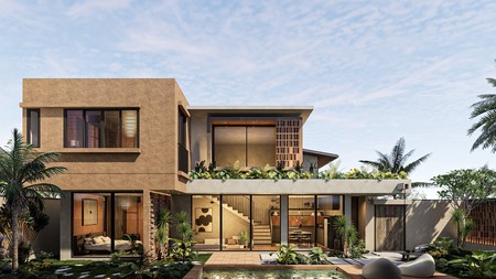 Brand New Villa Tropical Mewah 2 Lantai Di Tabanan Bali