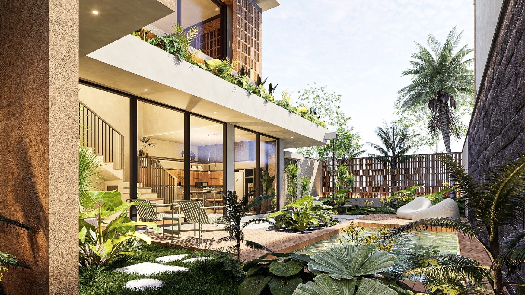 Brand New Villa Tropical Mewah 2 Lantai Di Tabanan Bali