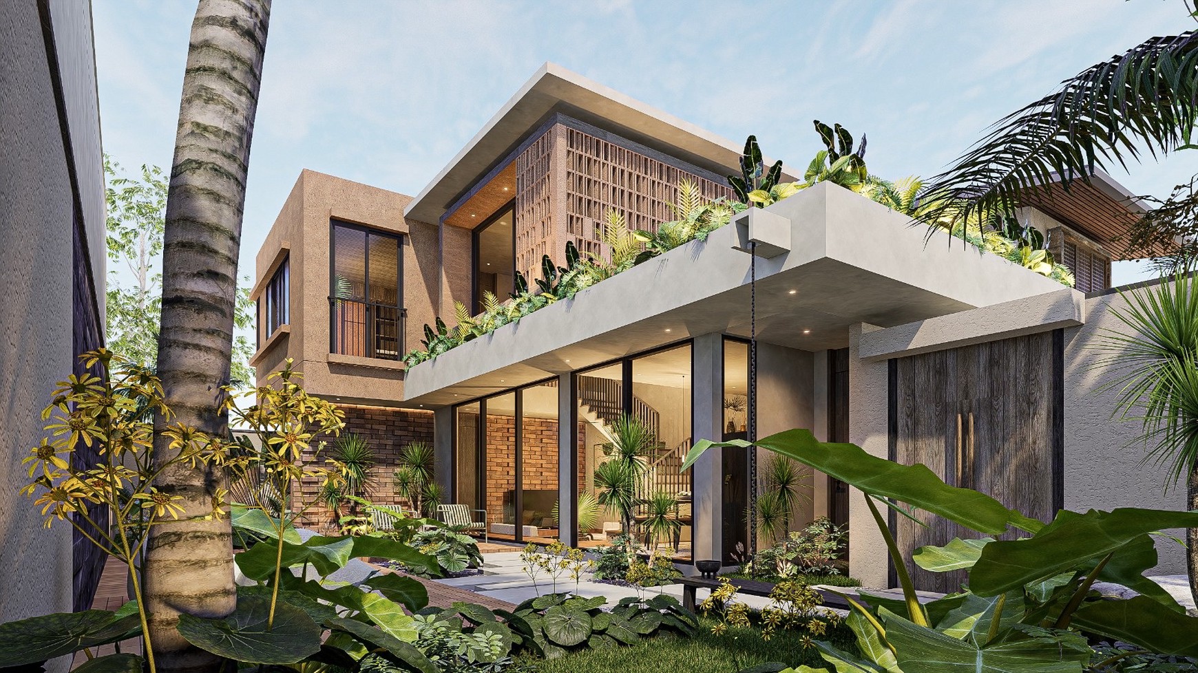 Brand New Villa Tropical Mewah 2 Lantai Di Tabanan Bali