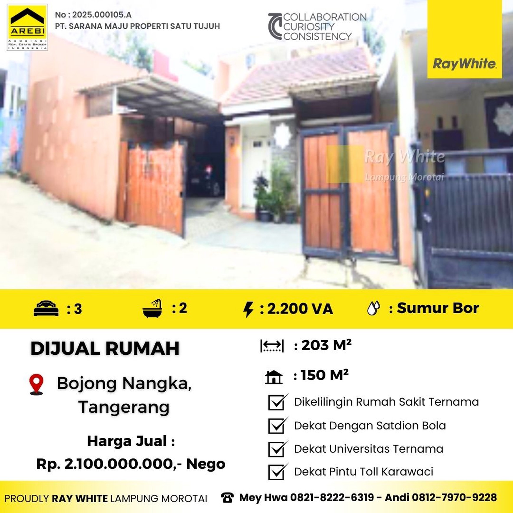 Rumah Murah Area Bojong Nangka Tangerang