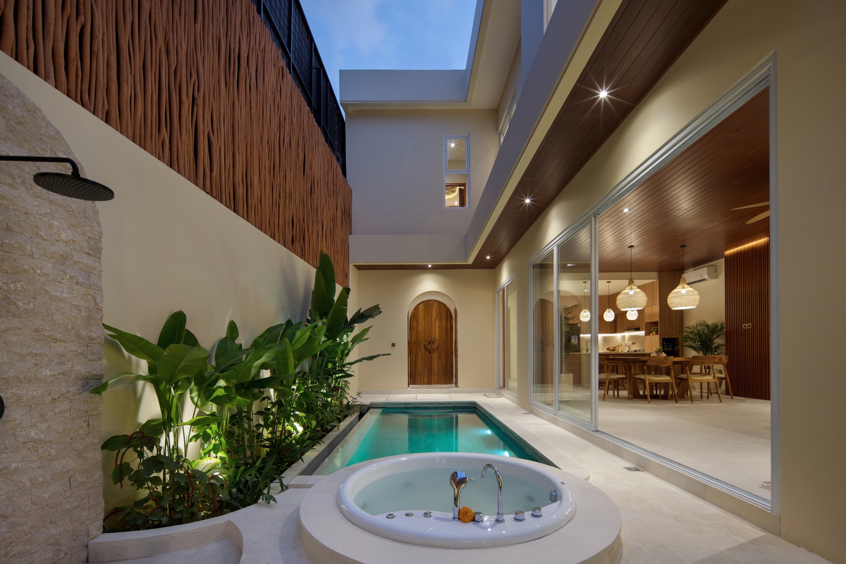Leasehold - Modern 2 Story Home with Swimming Pool in Canggu