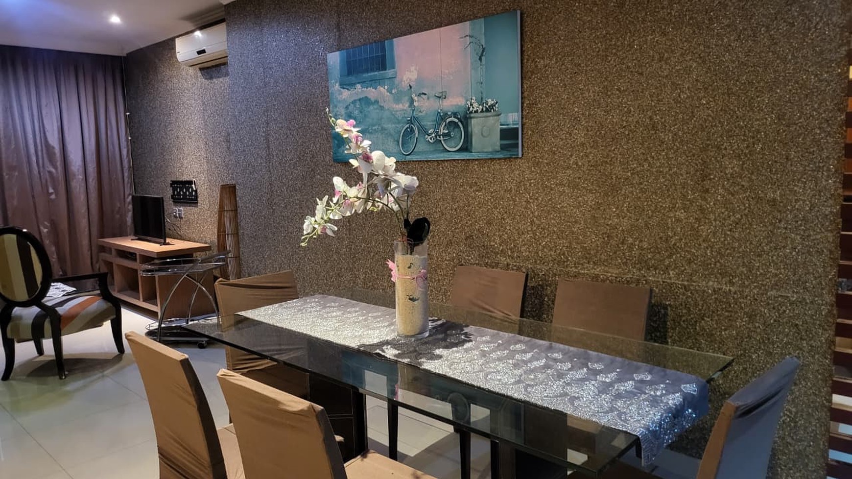 Apartemen Ancol Mansion 2 BR, luas : 110 sqm, Sea View, Furnished ready to occupied, akses ke Bandara Soekarno Hatta