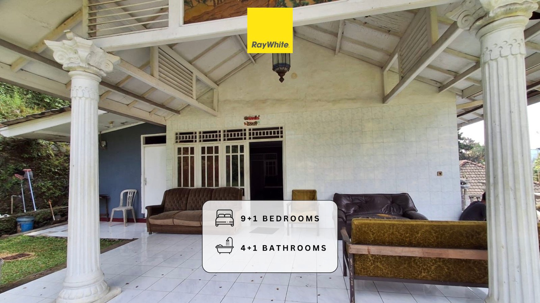 Disewakan Villa Puncak Siap Huni! Super Mewah dan Luas dengan View Panoramic Gunung di Cisarua, Jl Raya Puncak