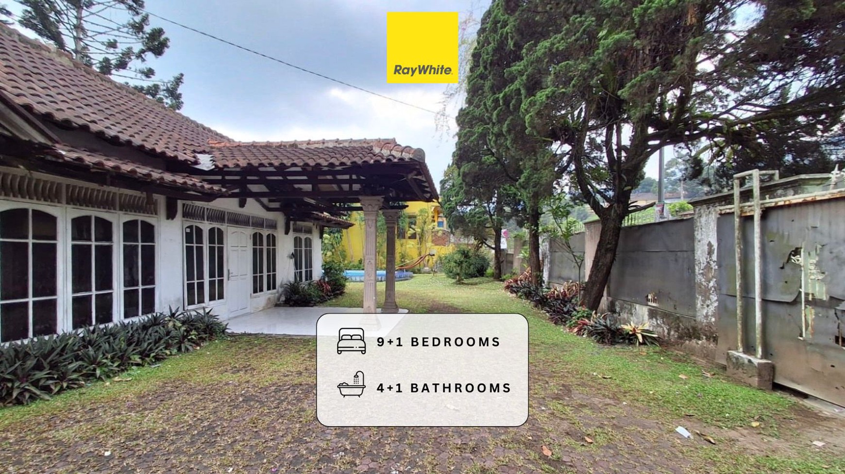 Disewakan Villa Puncak Siap Huni! Super Mewah dan Luas dengan View Panoramic Gunung di Cisarua, Jl Raya Puncak