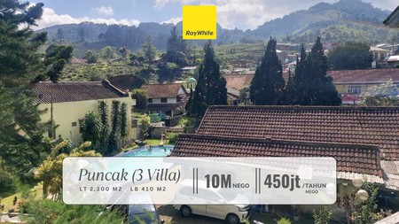 Disewakan Villa Puncak Siap Huni! Super Mewah dan Luas dengan View Panoramic Gunung di Cisarua, Jl Raya Puncak