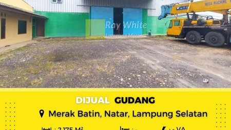 Dijual gudang murah di Natar