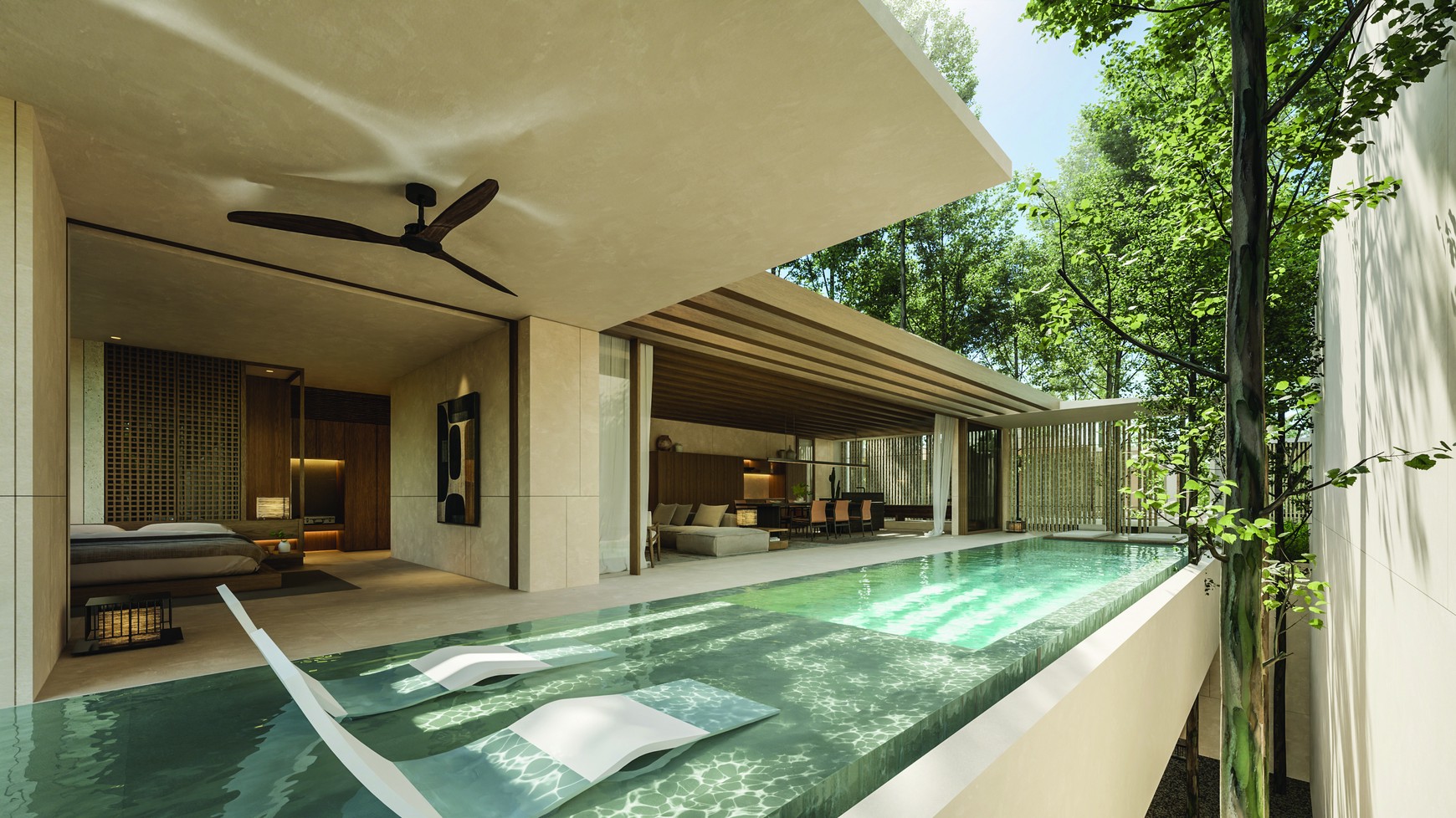 Luxurious Villa Freehold 4 Bedrooms In Batu Mejan Canggu Bali
