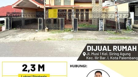 Jual Cepat Rumah di Kota Palembang
