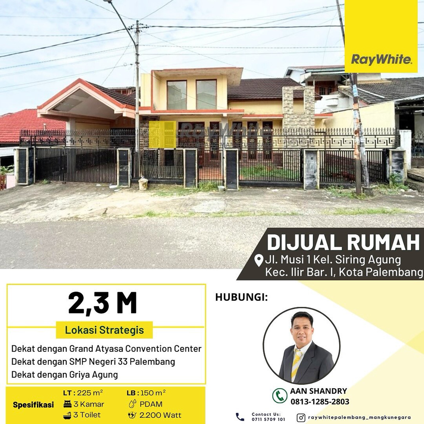 Jual Cepat Rumah di Kota Palembang