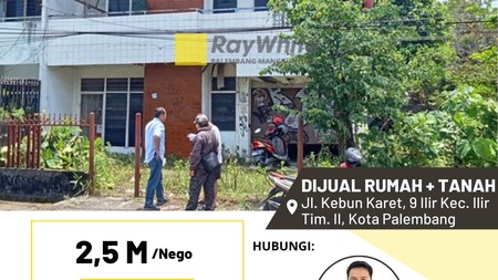 Jual Cepat Tanah + Bangunan