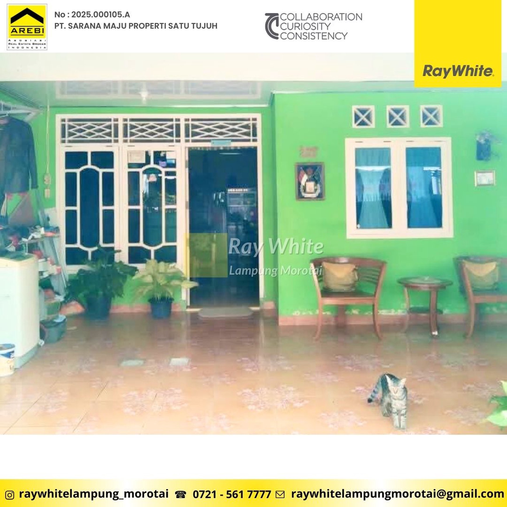 Dijual Rumah Perum Griya Sukarame